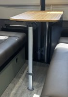 MVM Height Adjustable / Telescopic Folding Table Leg with Support