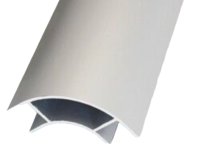 Aluminium Corner Profile - 3m x 40mm Radius