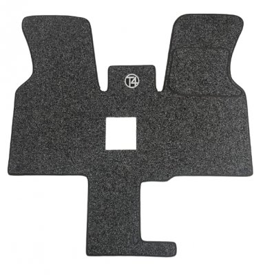 Volkswagen (VW) T4 Single Passenger Seat Mat with Logo