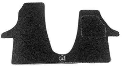 Volkswagen (VW) T6.1 Double Passenger Seat Mat with Logo